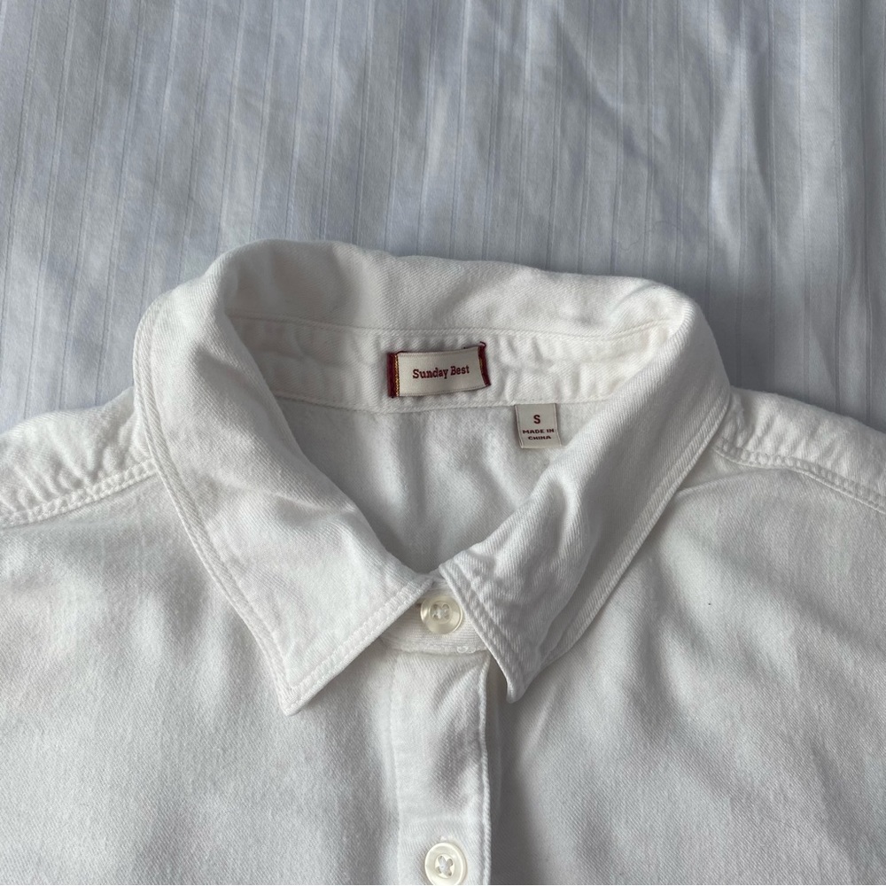 ARITZIA Sunday Best Montana Long Sleeve Shirt Size Small - Picture 4 of 8